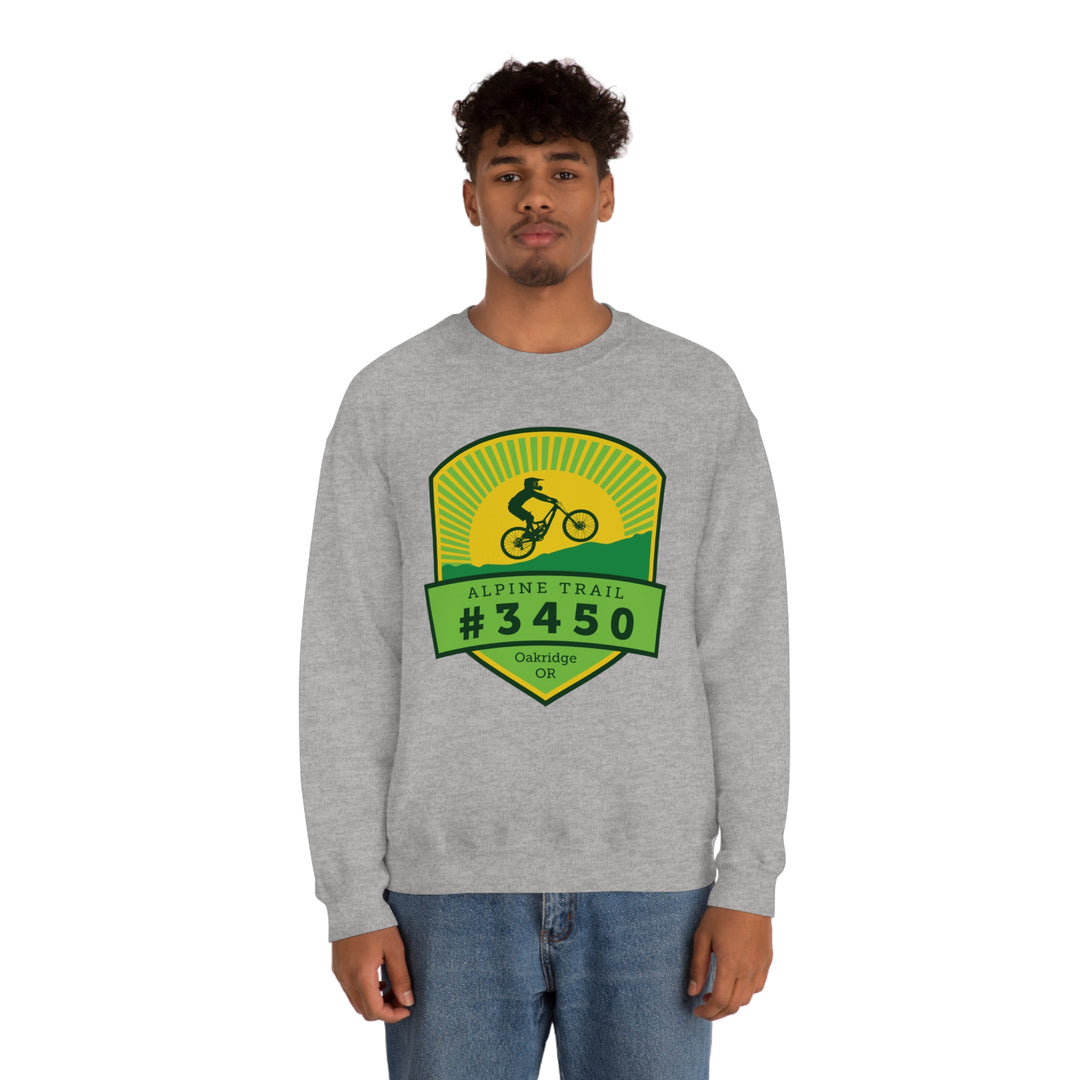 Alpine Trail #3450 - Oakridge, Oregon Unisex Heavy Blend Crewneck Sweatshirt