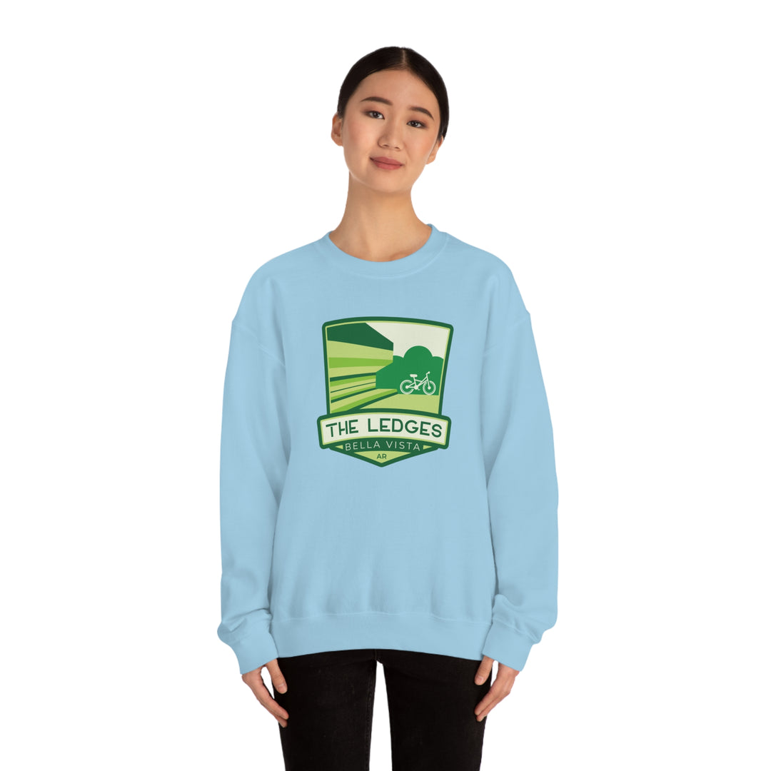 The Ledges - Bella Vista, Arkansas Unisex Heavy Blend Crewneck Sweatshirt