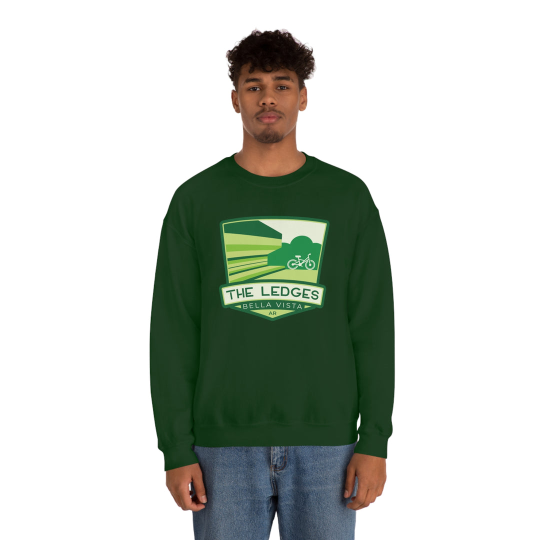 The Ledges - Bella Vista, Arkansas Unisex Heavy Blend Crewneck Sweatshirt