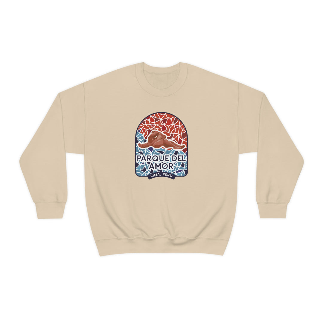 Parque del Amor - Lima, Peru Unisex Heavy Blend Crewneck Sweatshirt