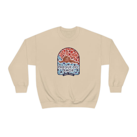 Parque del Amor - Lima, Peru Unisex Heavy Blend Crewneck Sweatshirt