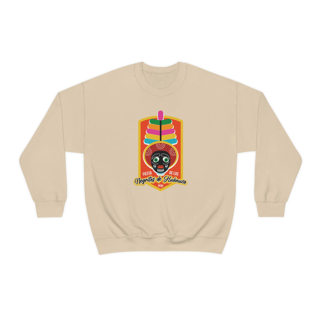 Fiesta de los Negritos de Huanuco - Peru Unisex Heavy Blend Crewneck Sweatshirt