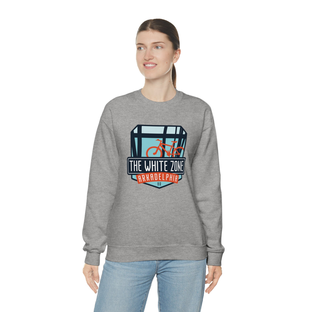 The White Zone - Arkadelphia, Arkansas Unisex Heavy Blend Crewneck Sweatshirt