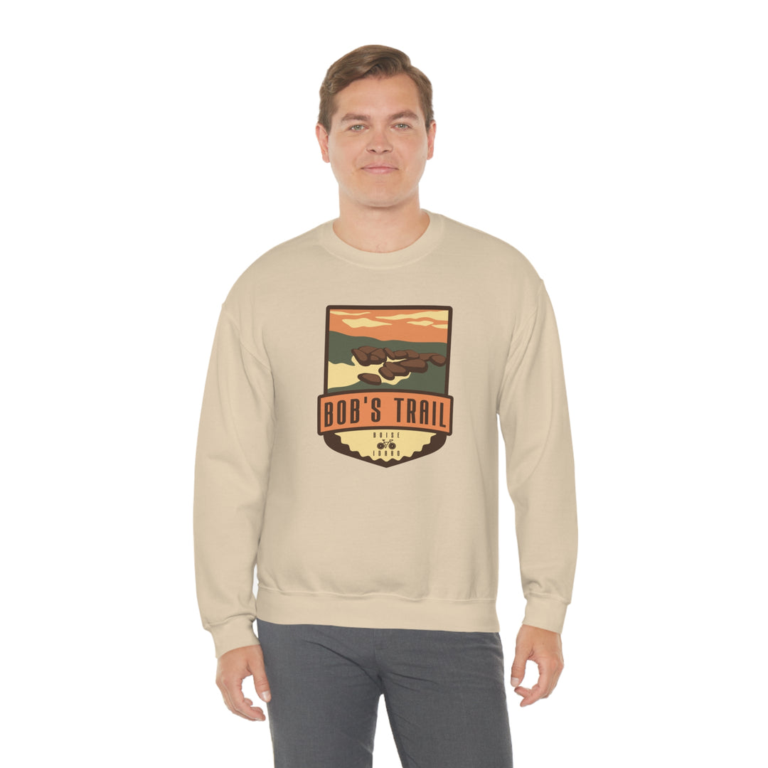 Bob's Trail - Boise, Idaho Unisex Heavy Blend Crewneck Sweatshirt