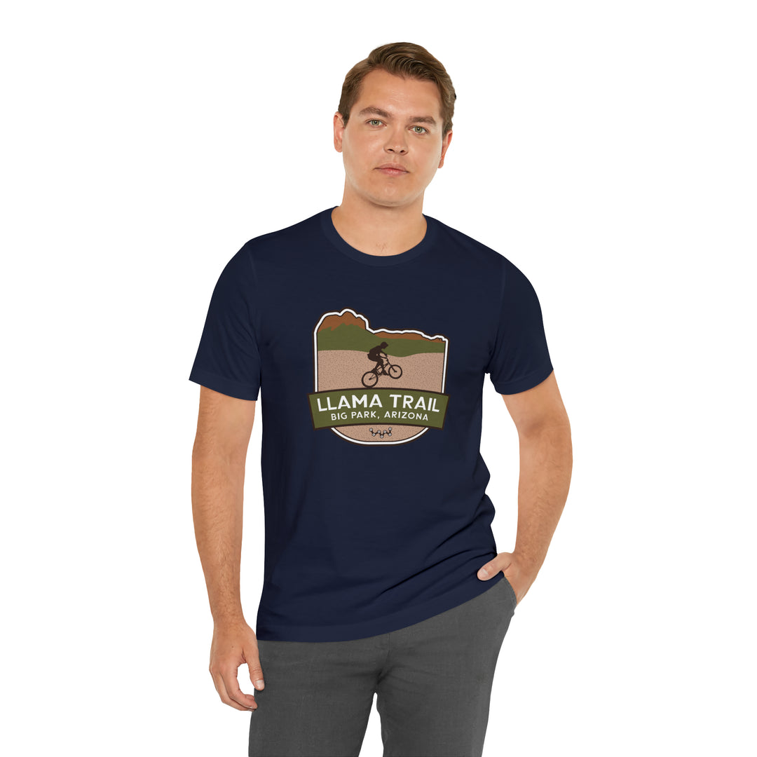 Llama Trail - Big Park, Arizona Unisex T-Shirt