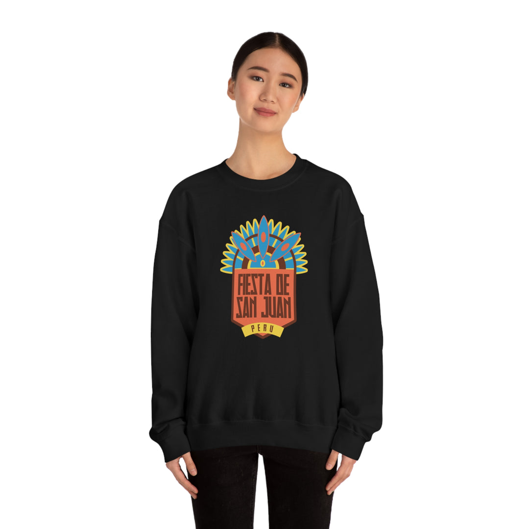 Fiesta de San Juan - Peru Unisex Heavy Blend Crewneck Sweatshirt