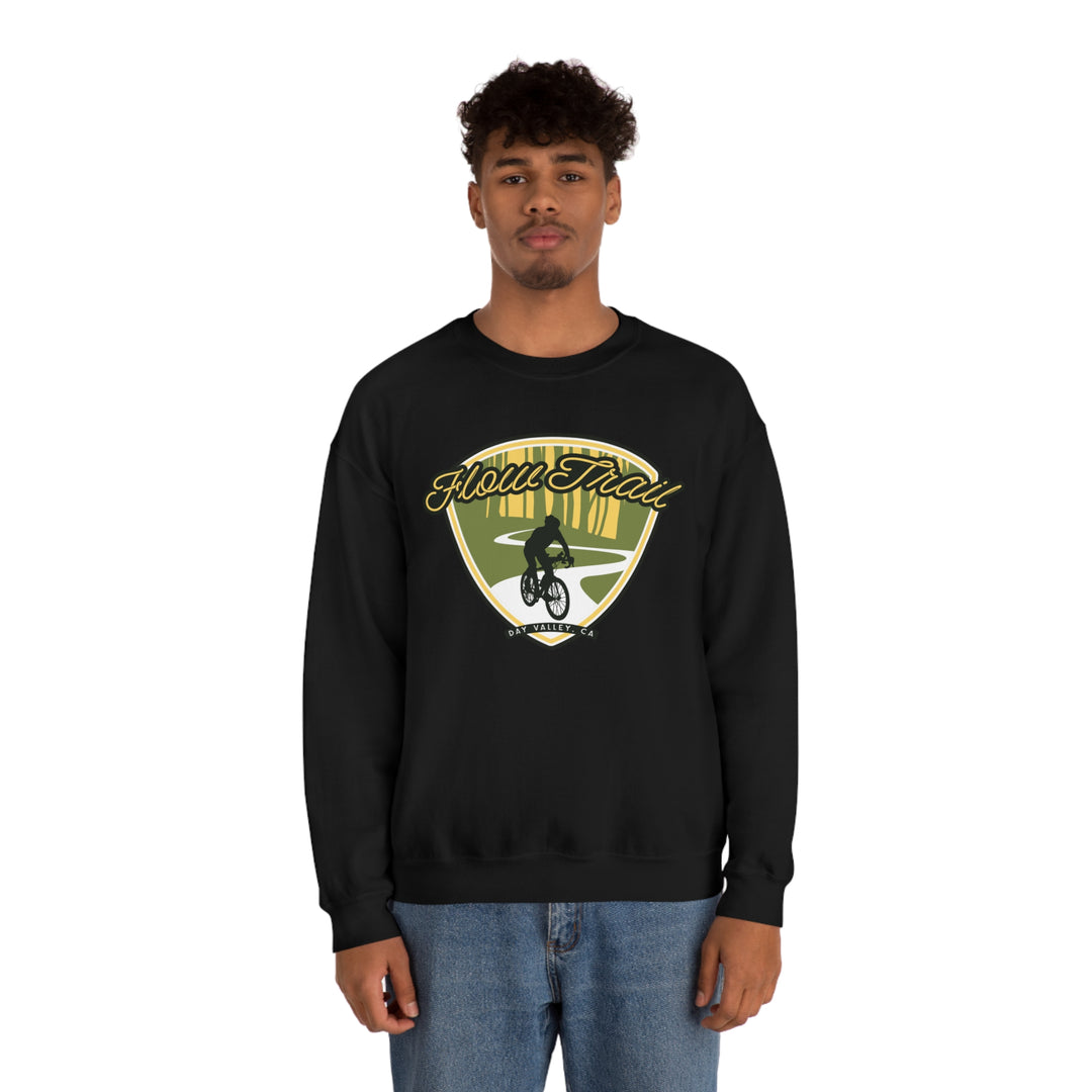 Flow Trail - Day Valley, CA Unisex Heavy Blend Crewneck Sweatshirt