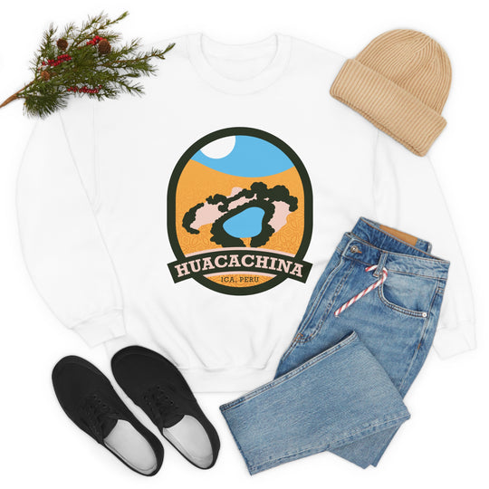 Huacachina - Ica, Peru | Unisex Heavy Blend Crewneck Sweatshirt