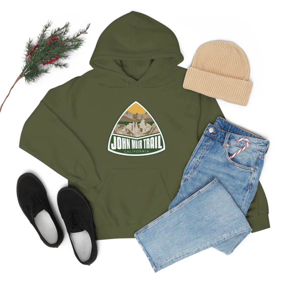 John Muir Trail Unisex Heavy Blend Hoodie Sweatshirt California hiker gift