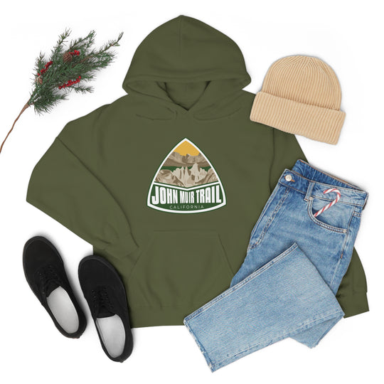 John Muir Trail Unisex Heavy Blend Hoodie Sweatshirt California hiker gift