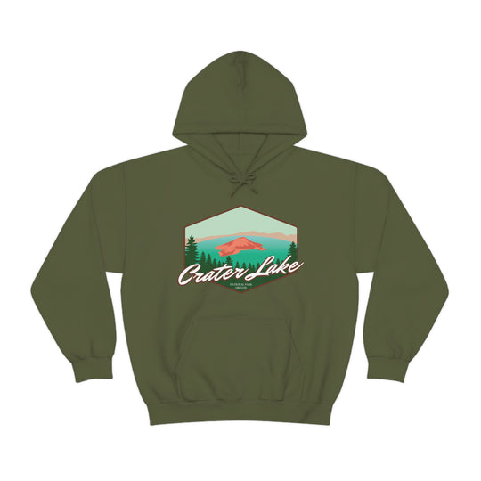 Crater Lake National Park Unisex Heavy Blend Hoodie Sweatshirt Oregon hiker gift