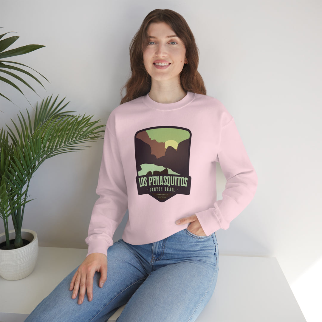 Los Penasquitos Trail - Carmel Valley, CA Unisex Heavy Blend Crewneck Sweatshirt