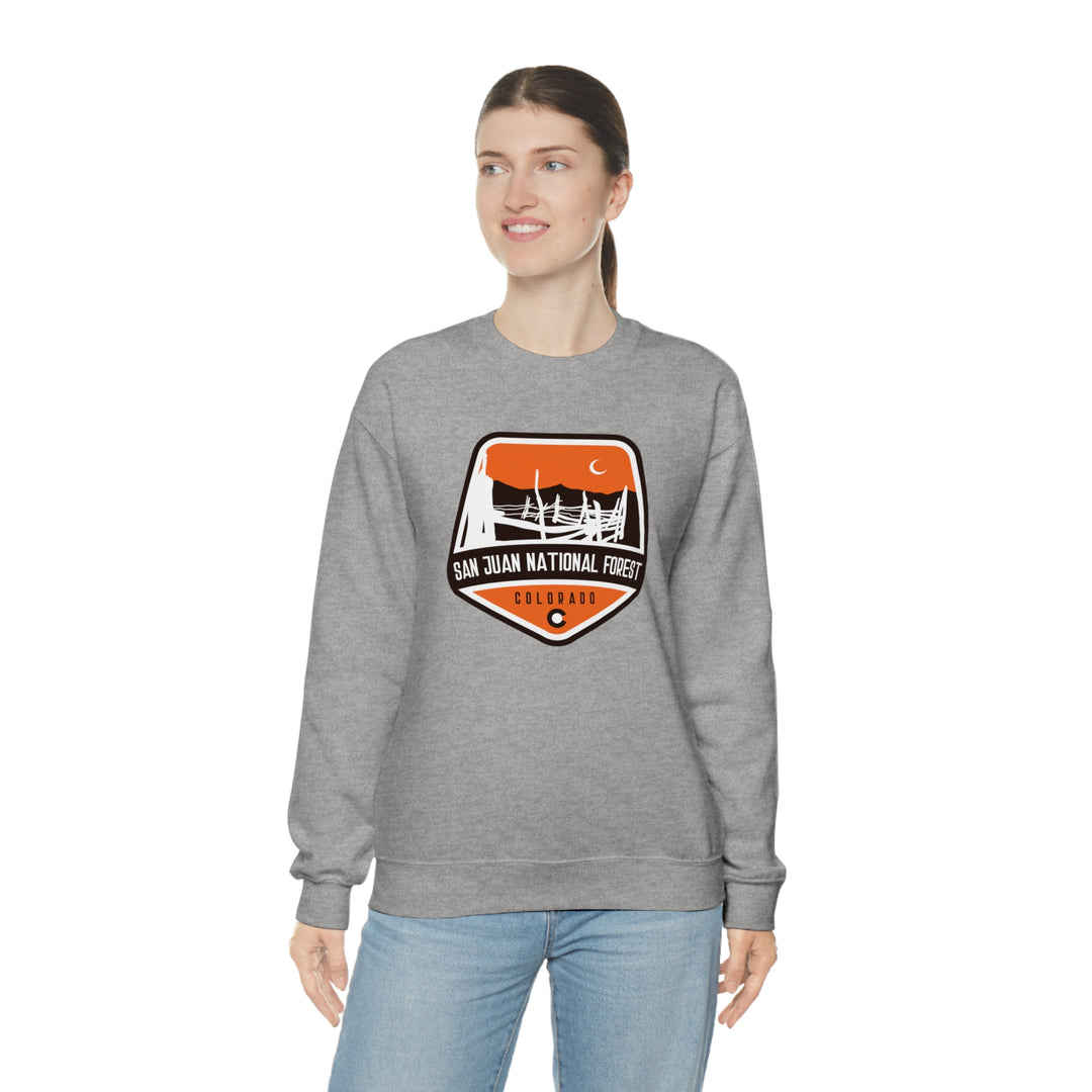 San Juan National Forest - Colorado Unisex Heavy Blend Crewneck Sweatshirt