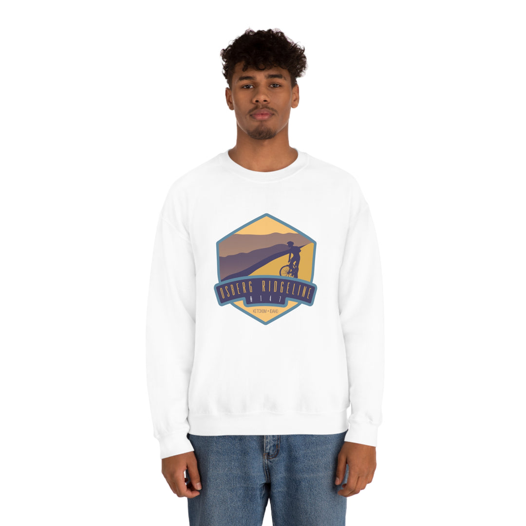 Osberg Ridgeline #147 - Ketchum, Idaho Unisex Heavy Blend Crewneck Sweatshirt