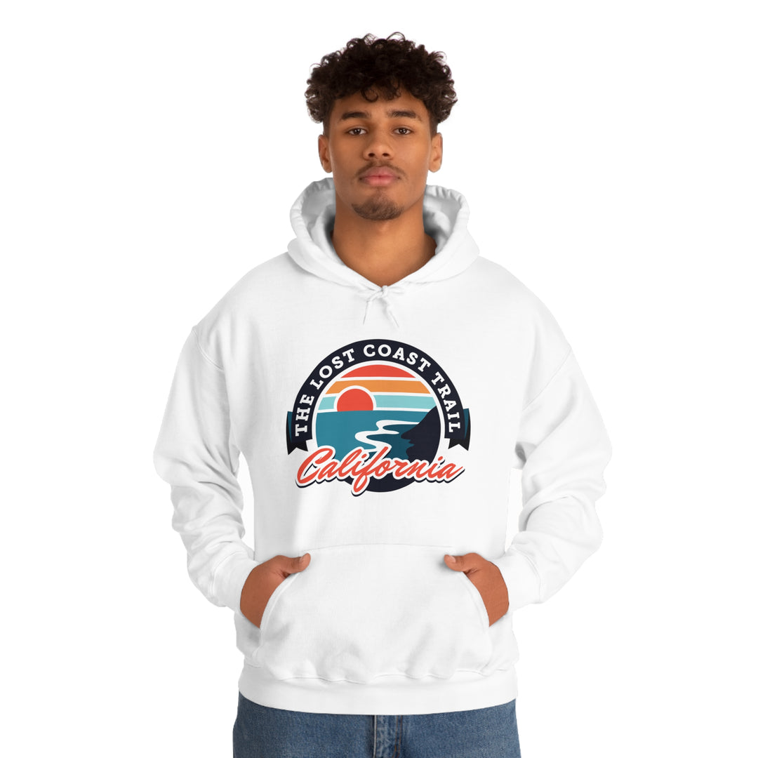 The Lost Coast Trail Unisex Heavy Blend Hoodie Sweatshirt - California, USA hiker gift