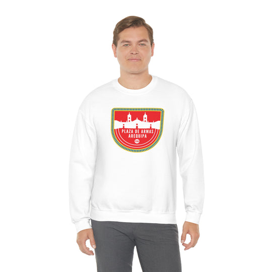 Plaza de Armas Arequipa - Peru Unisex Heavy Blend Crewneck Sweatshirt