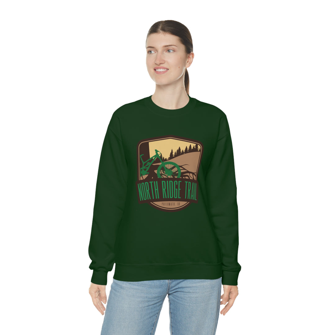 North Ridge Trail - Philomath, Oregon Unisex Heavy Blend Crewneck Sweatshirt