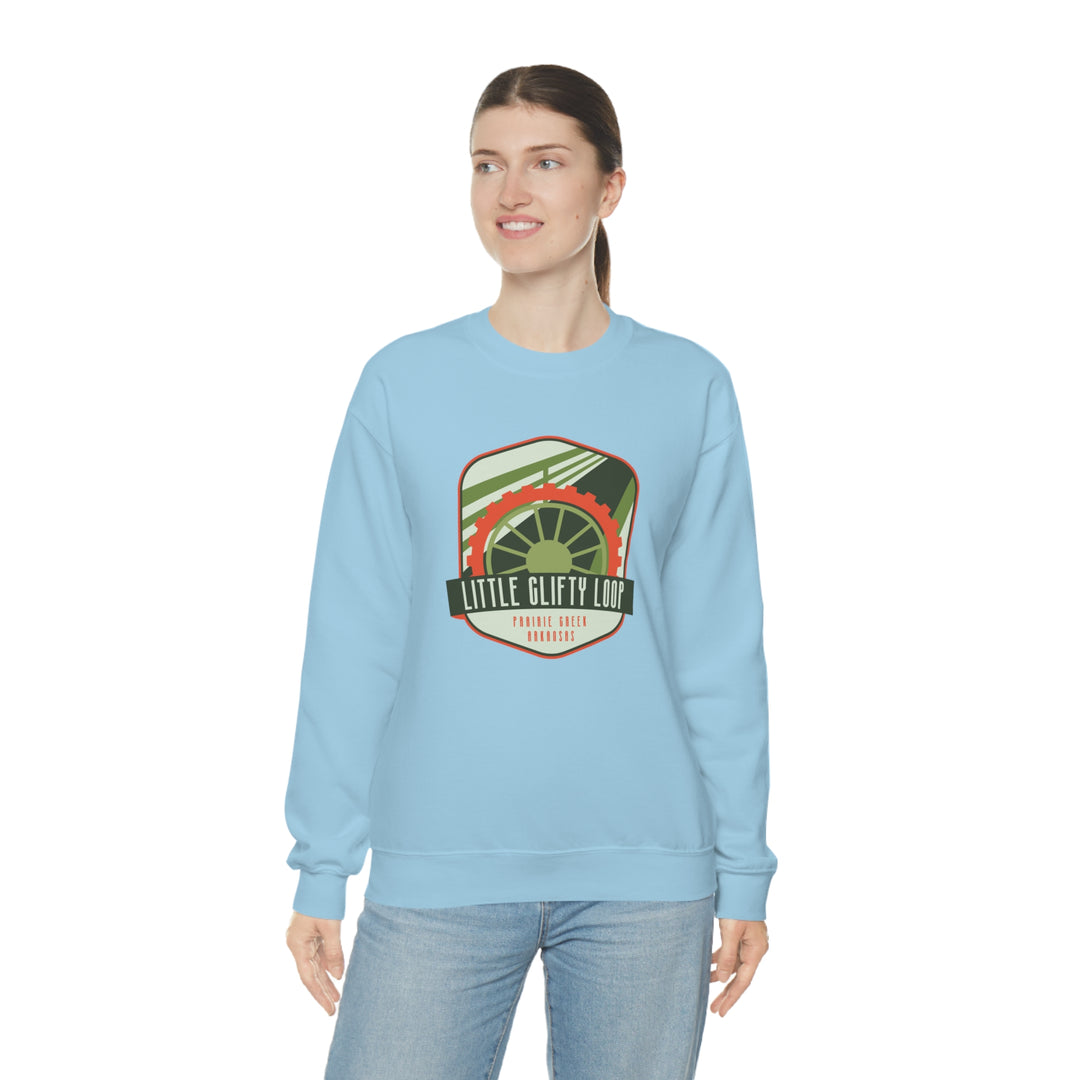 Little Clifty Loop - Prairie Creek, Arkansas Unisex Heavy Blend Crewneck Sweatshirt