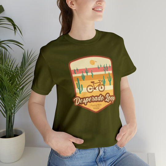 Desperado Loop - Flowing Wells, Arizona Unisex T-Shirt hiker gift - Utah