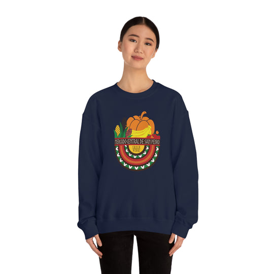 Mercado Central de San Pedro - Cusco, Peru Unisex Heavy Blend Crewneck Sweatshirt