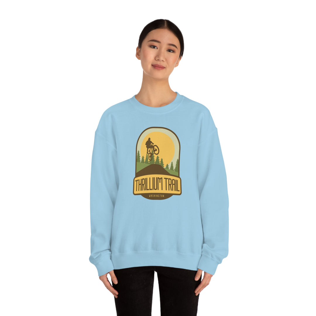 Thrillium Trail - Washington Unisex Heavy Blend Crewneck Sweatshirt