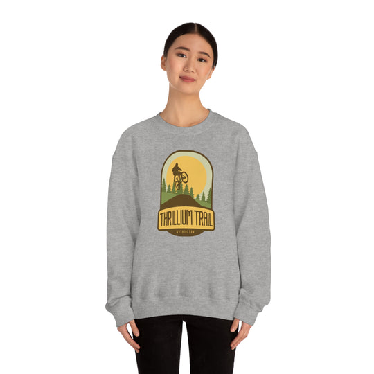 Thrillium Trail - Washington Unisex Heavy Blend Crewneck Sweatshirt