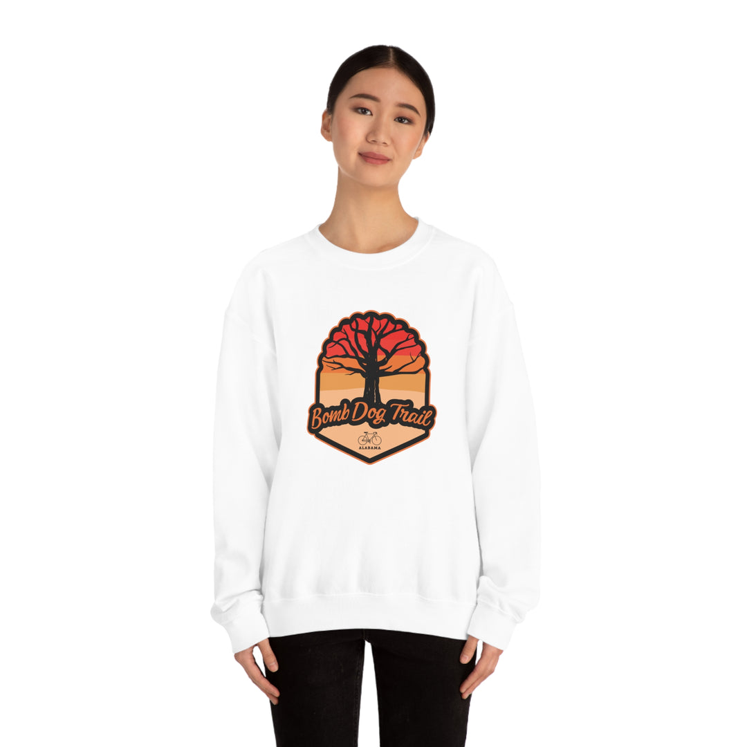 Bomb Dog Trail - Alabama Unisex Heavy Blend Crewneck Sweatshirt