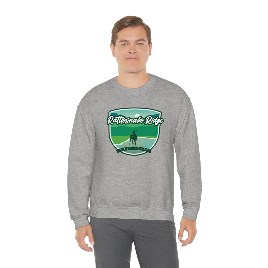 Rattlesnake Ridge - Washington Unisex Heavy Blend Crewneck Sweatshirt