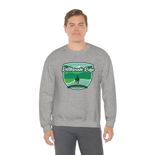 Rattlesnake Ridge - Washington Unisex Heavy Blend Crewneck Sweatshirt