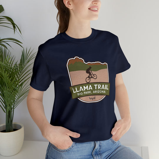 Llama Trail - Big Park, Arizona Unisex T-Shirt