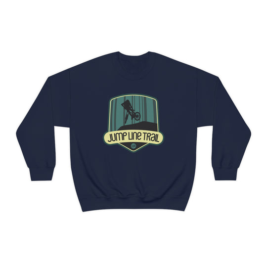 Jump Line Trail - Washington Unisex Heavy Blend Crewneck Sweatshirt