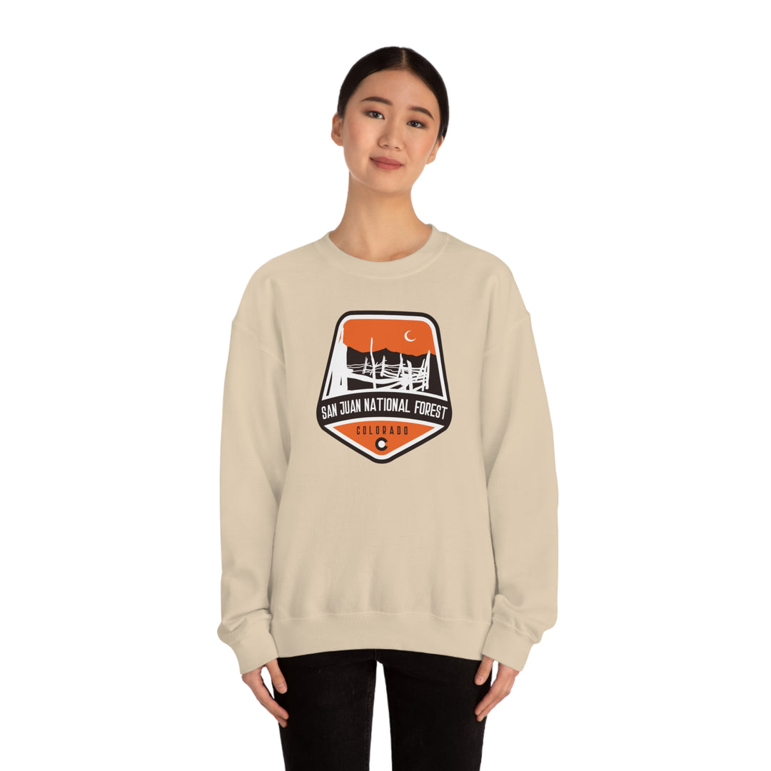 San Juan National Forest - Colorado Unisex Heavy Blend Crewneck Sweatshirt