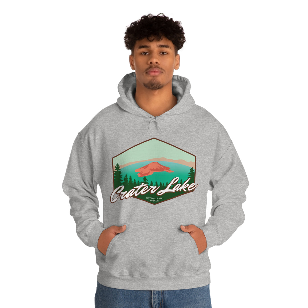 Crater Lake National Park Unisex Heavy Blend Hoodie Sweatshirt Oregon hiker gift