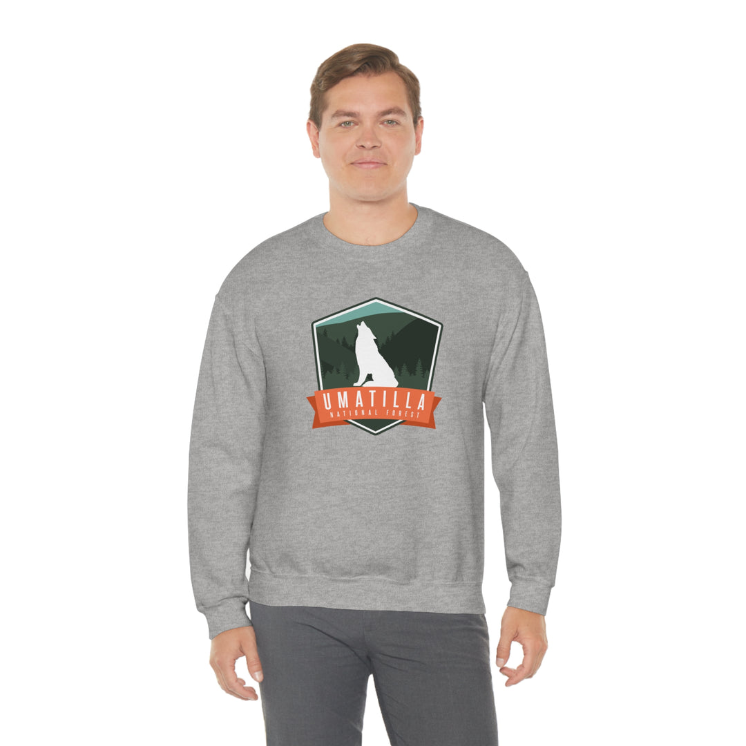 Umatilla National Forest Unisex Heavy Blend Crewneck Sweatshirt