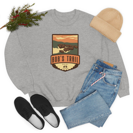 Bob's Trail - Boise, Idaho Unisex Heavy Blend Crewneck Sweatshirt