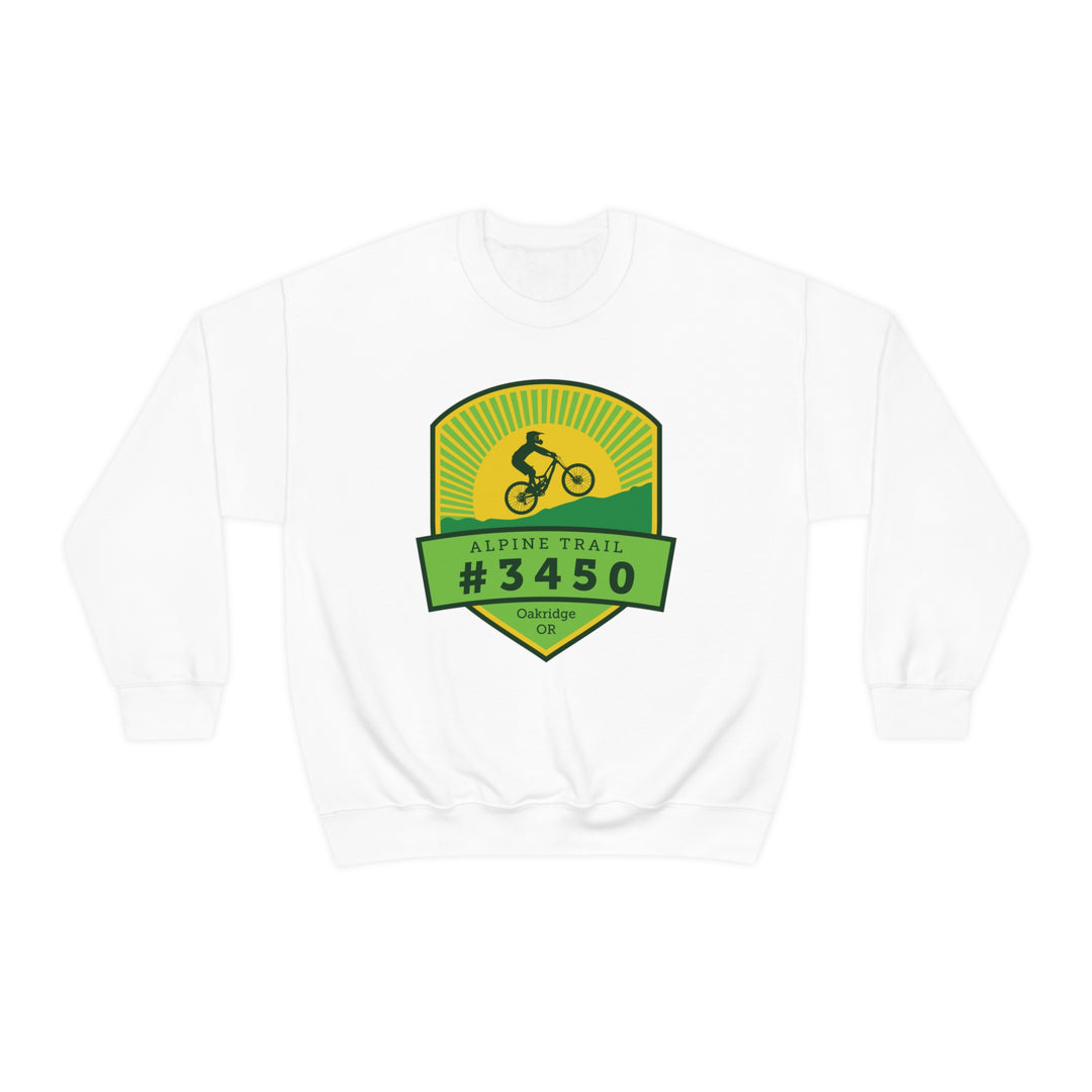 Alpine Trail #3450 - Oakridge, Oregon Unisex Heavy Blend Crewneck Sweatshirt