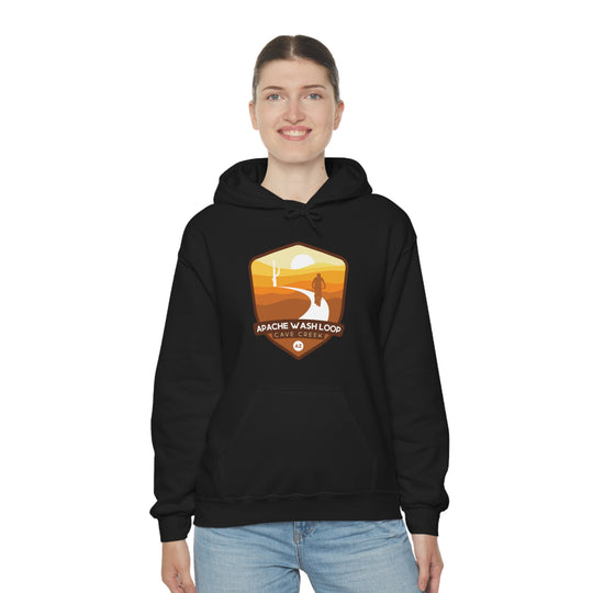 Apache Wash Loop - Cave Creek, Arizona Hooded Sweatshirt