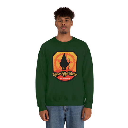 Upper High Baller Trail - Monroe, Oregon Unisex Heavy Blend Crewneck Sweatshirt