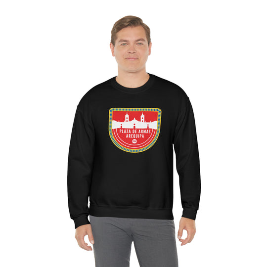 Plaza de Armas Arequipa - Peru Unisex Heavy Blend Crewneck Sweatshirt