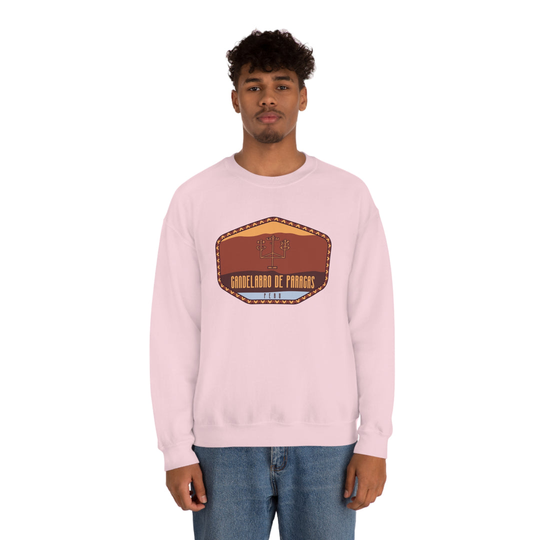 Candelabro de Paracas - Peru | Unisex Heavy Blend Crewneck Sweatshirt