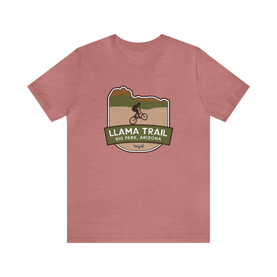 Llama Trail - Big Park, Arizona Unisex T-Shirt