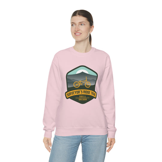 Surveyor's Ridge Trail - Odell, Oregon Unisex Heavy Blend Crewneck Sweatshirt