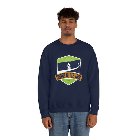 Chukar Butte Trail - Boise, Idaho Unisex Heavy Blend Crewneck Sweatshirt