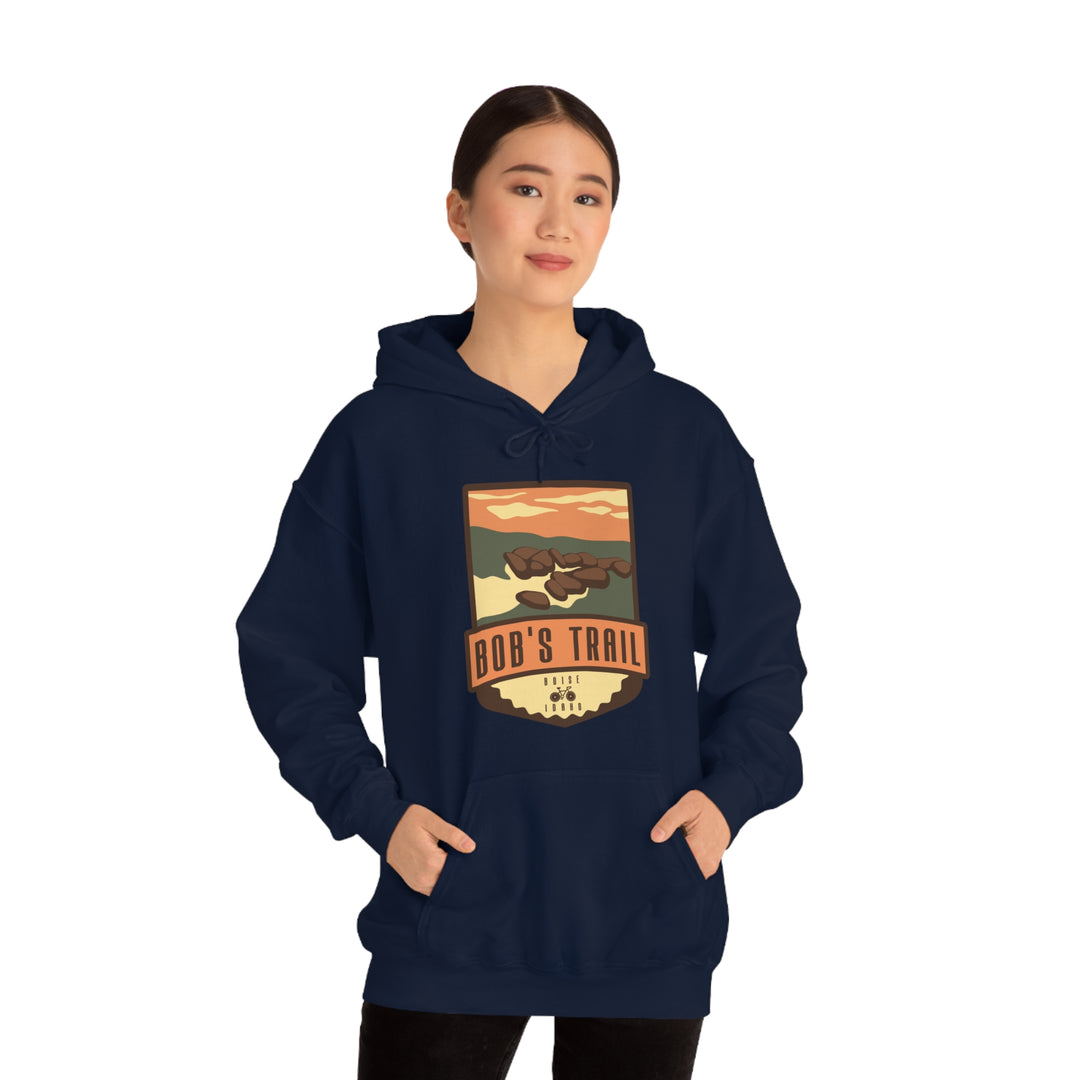 Bob's Trail - Boise, Idaho Unisex Heavy Blend Hooded Sweatshirt