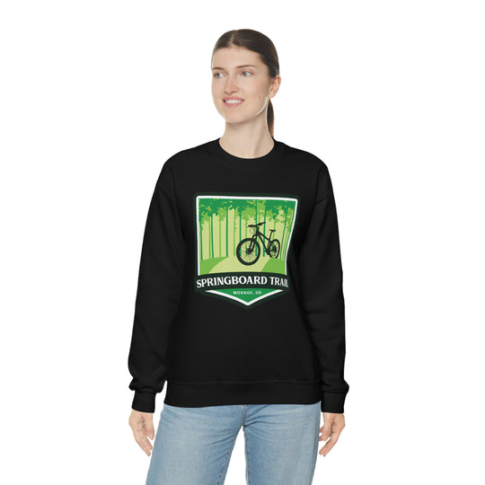 Springboard Trail - Monroe, Oregon Unisex Heavy Blend Crewneck Sweatshirt