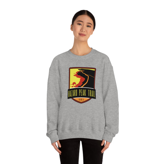 Hazard Peak Trail - Los Osos, CA Unisex Heavy Blend Crewneck Sweatshirt