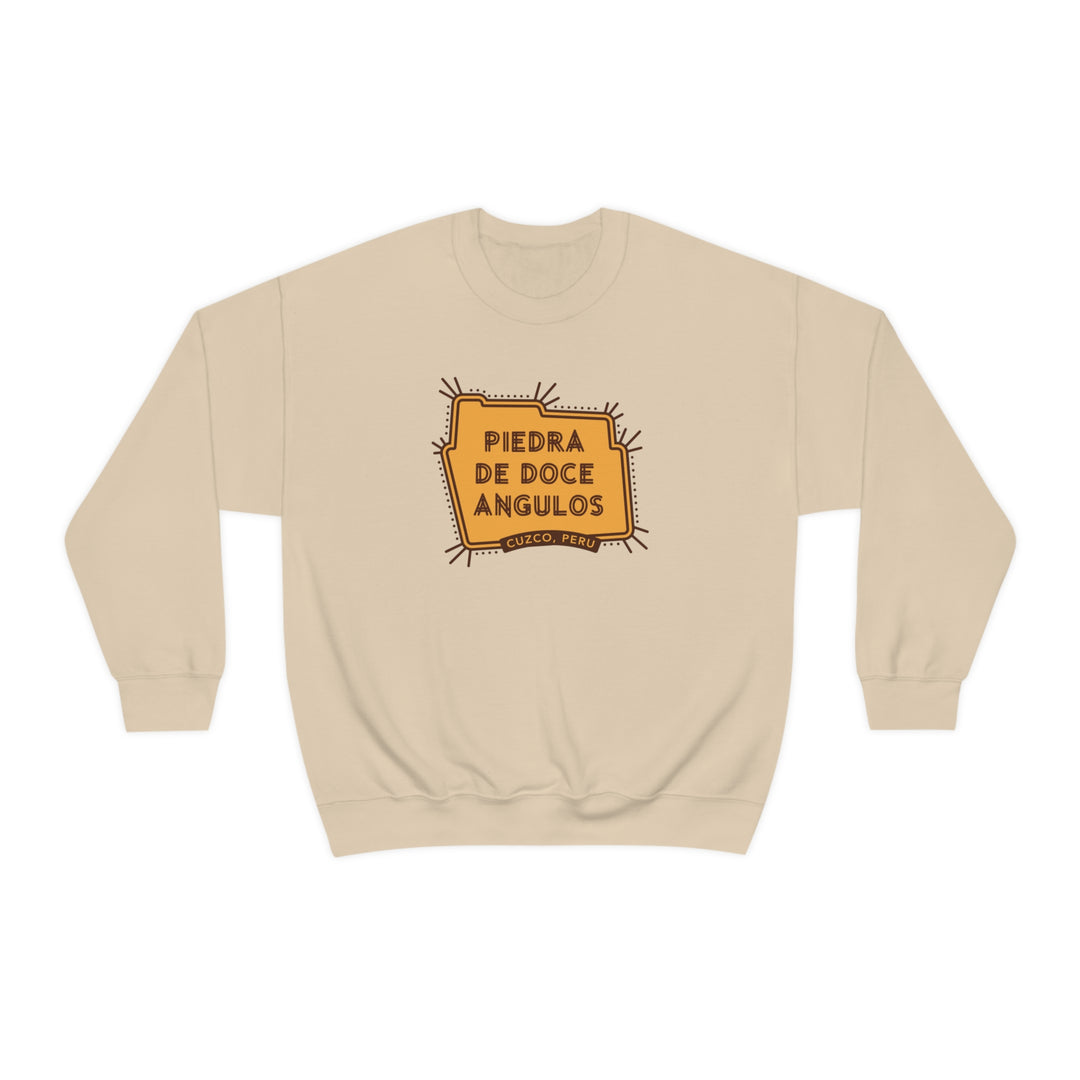 Piedra de doce angulos - Cuzco, Peru Unisex Heavy Blend Crewneck Sweatshirt