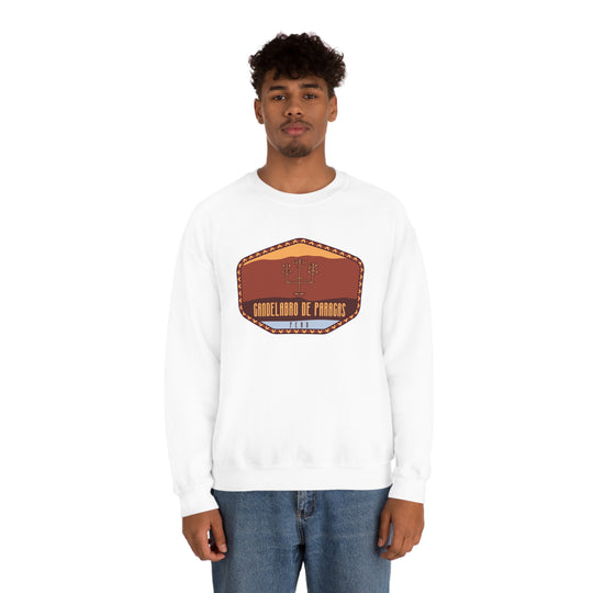 Candelabro de Paracas - Peru | Unisex Heavy Blend Crewneck Sweatshirt