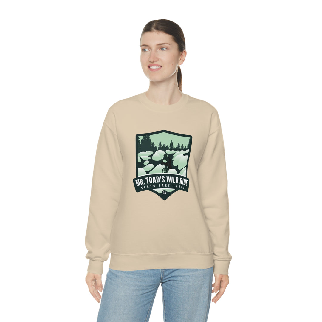 Mr. Toad's Wild Ride - South Lake Tahoe, CA Unisex Heavy Blend Crewneck Sweatshirt