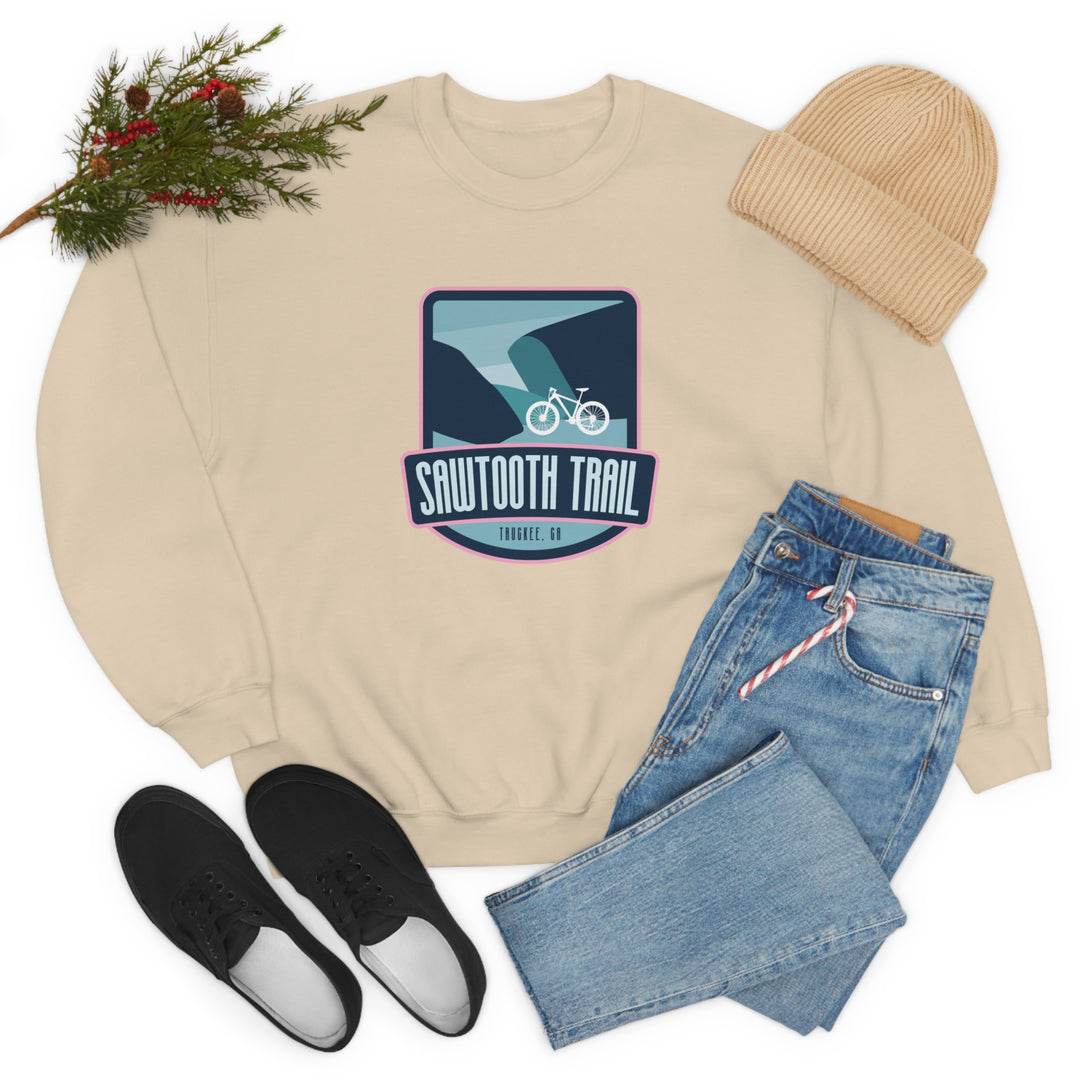 Sawtooth Trail - Truckee, California Unisex Heavy Blend Crewneck Sweatshirt